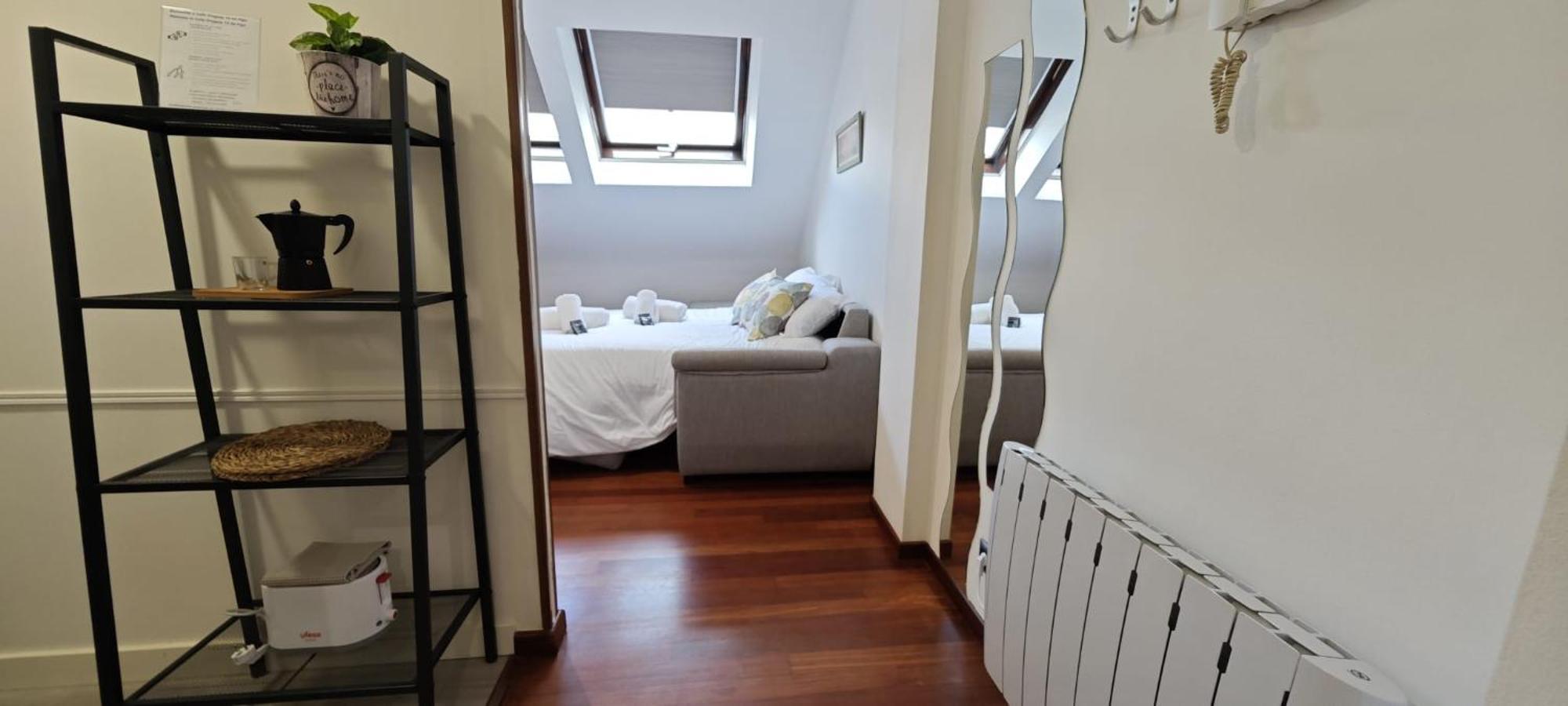 Atico Estudio Centro Vigo, Luminoso 외부 사진